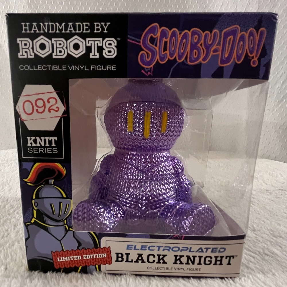 Handmade by Robots Black Knight 092 Knit Series Scooby-Doo! Vinyl Figure 2022